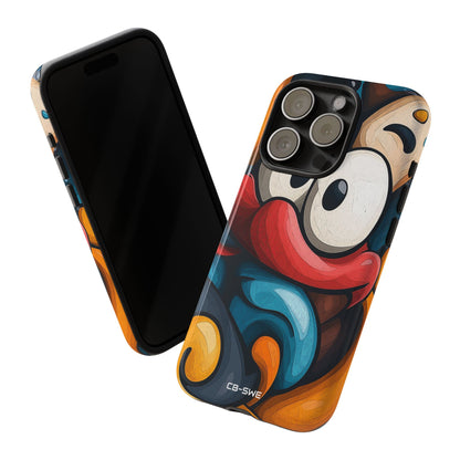 Whimsical Eyes Dance - iPhone Case