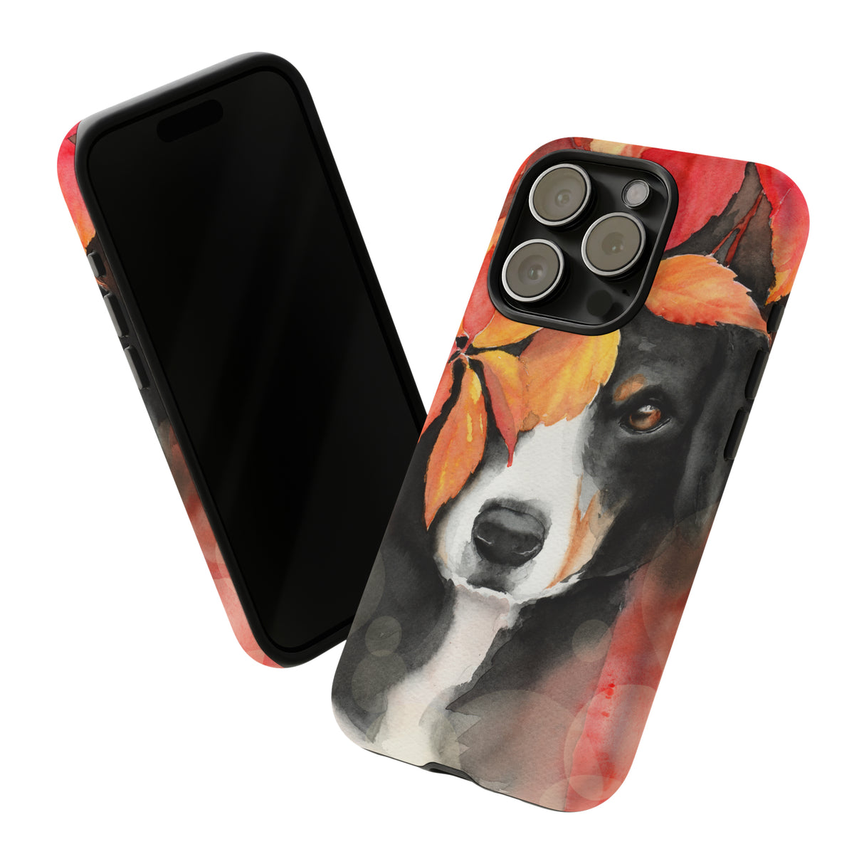 Aquarell Hund - Schutzhülle fürs Handy