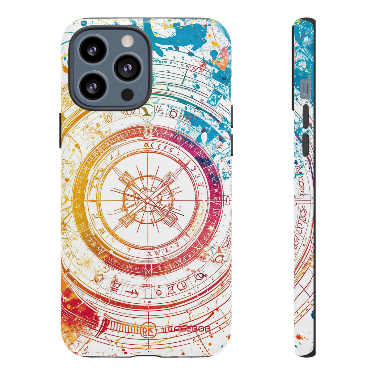 Astrological Wheel Wonders - Protective Phone Case