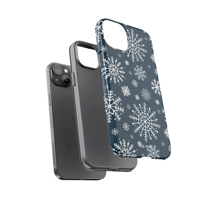 Snowflakes Dance Gracefully - iPhone Case