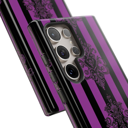 Damask Elegance Purple Samsung S24 Ultra Case - Tough