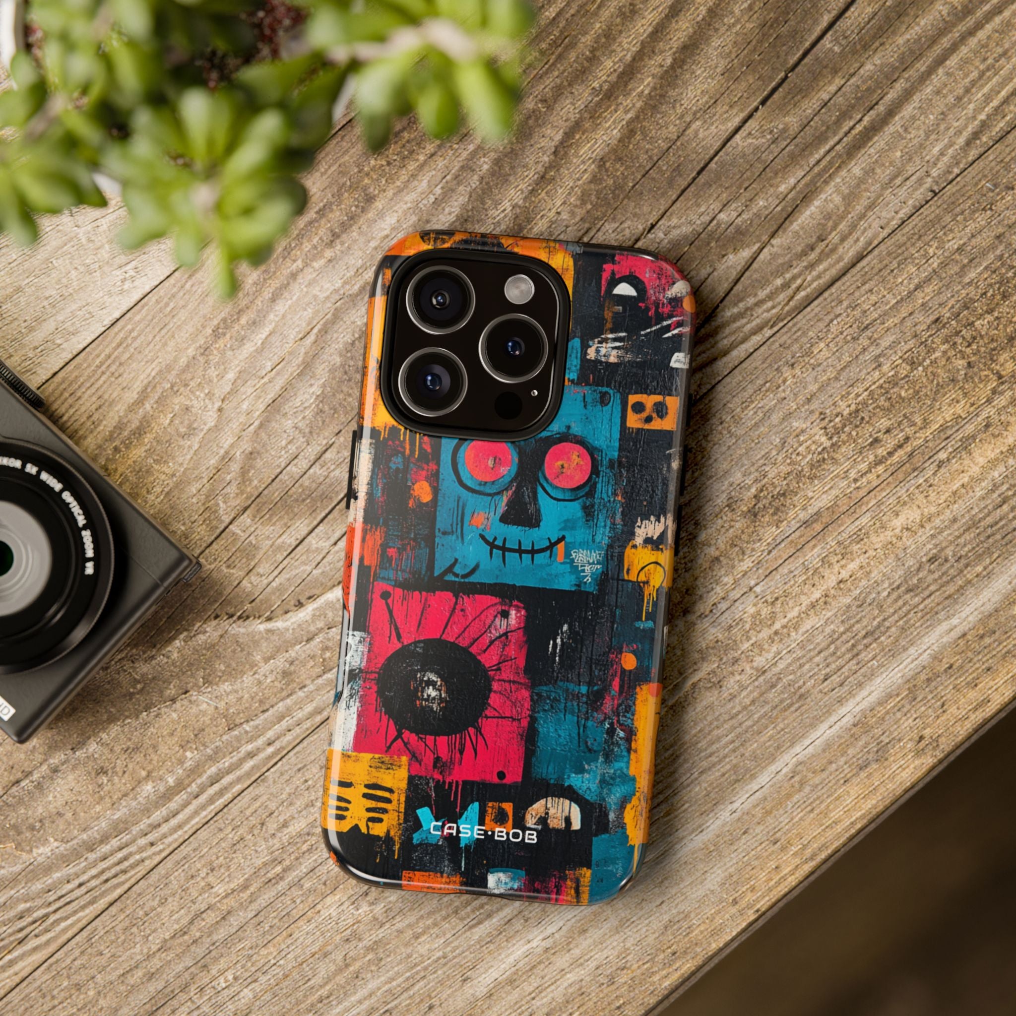 Blue Stitchface iPhone 16 Pro Case - Tough