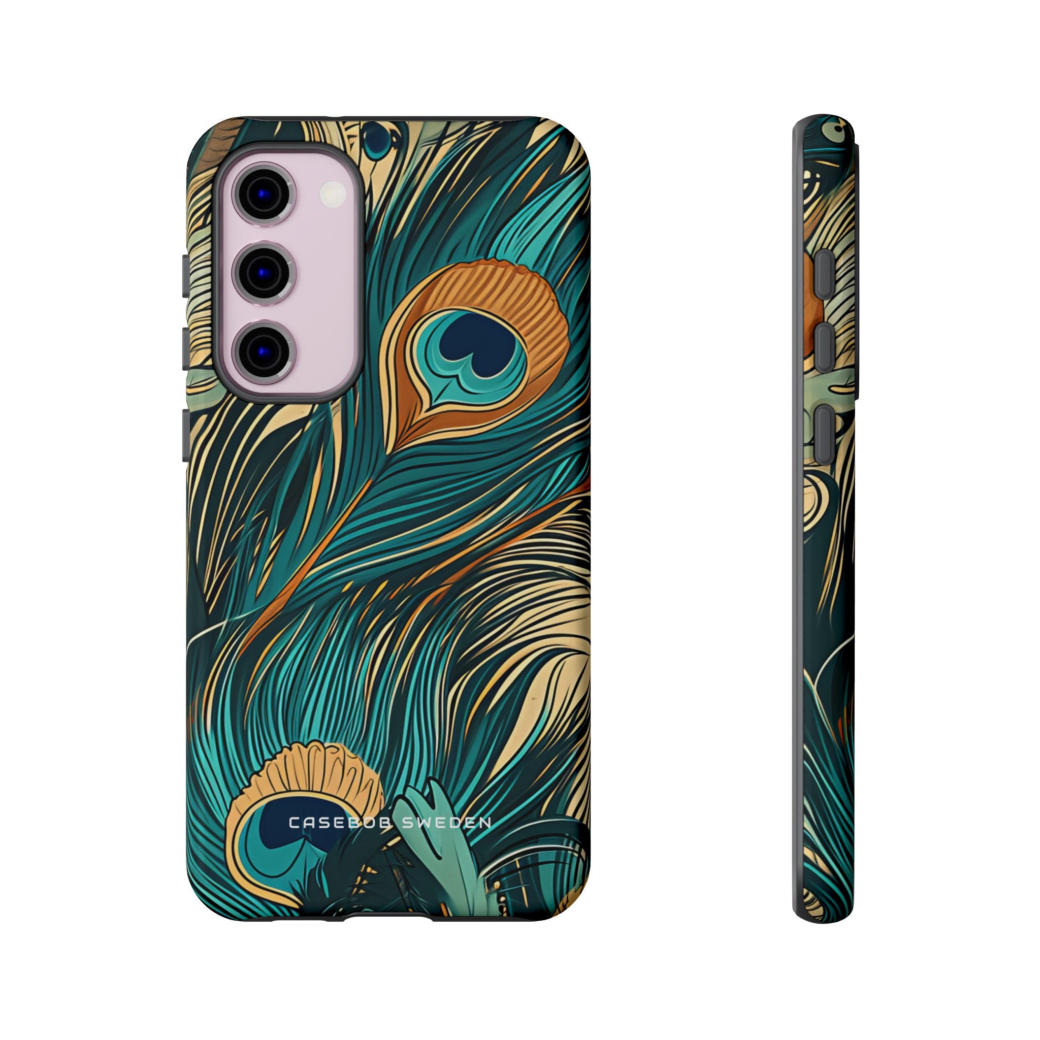 Art Nouveau Peacock Elegance Samsung S23 - Tough Phone Case