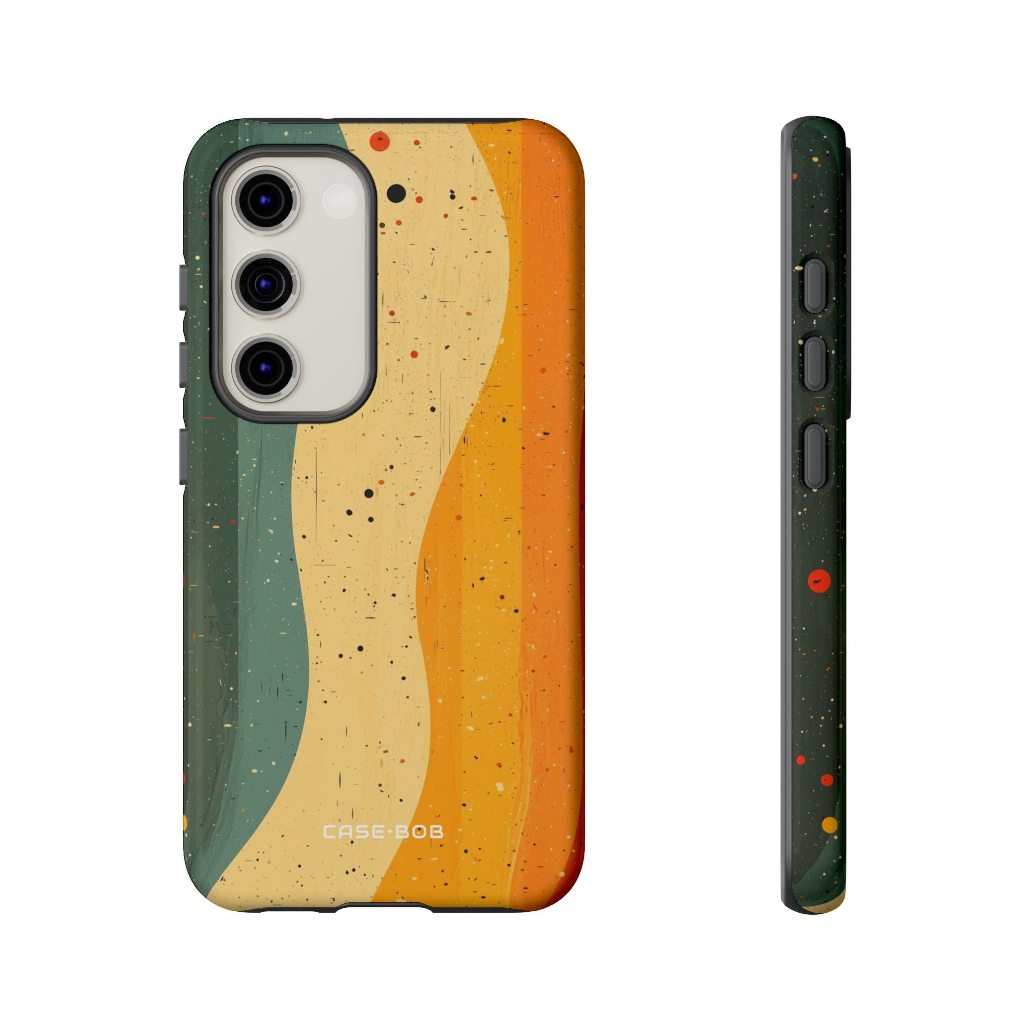 Wavy Forest Veil Samsung S23 Case - Tough