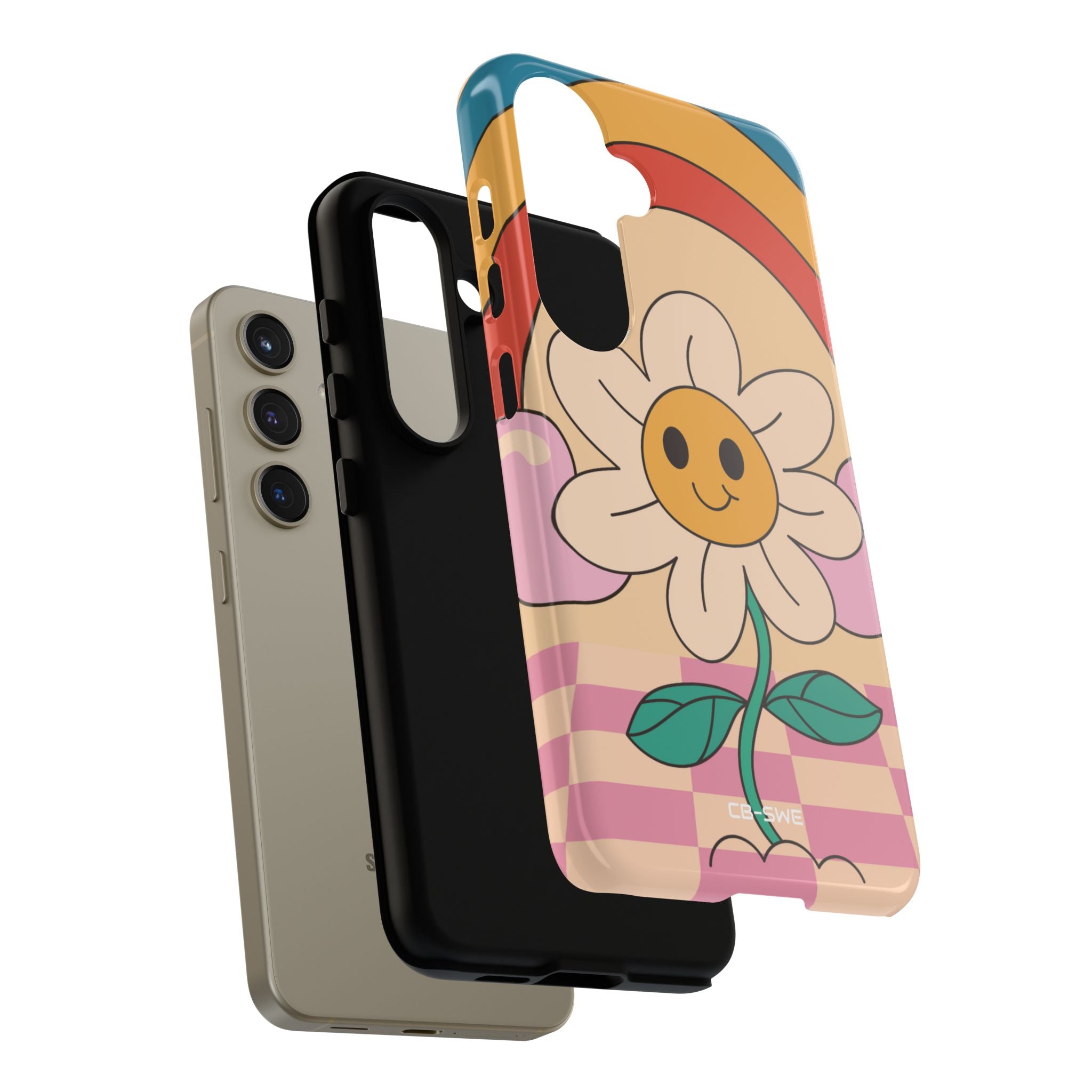 Joyful Retro Bloom - Samsung Case