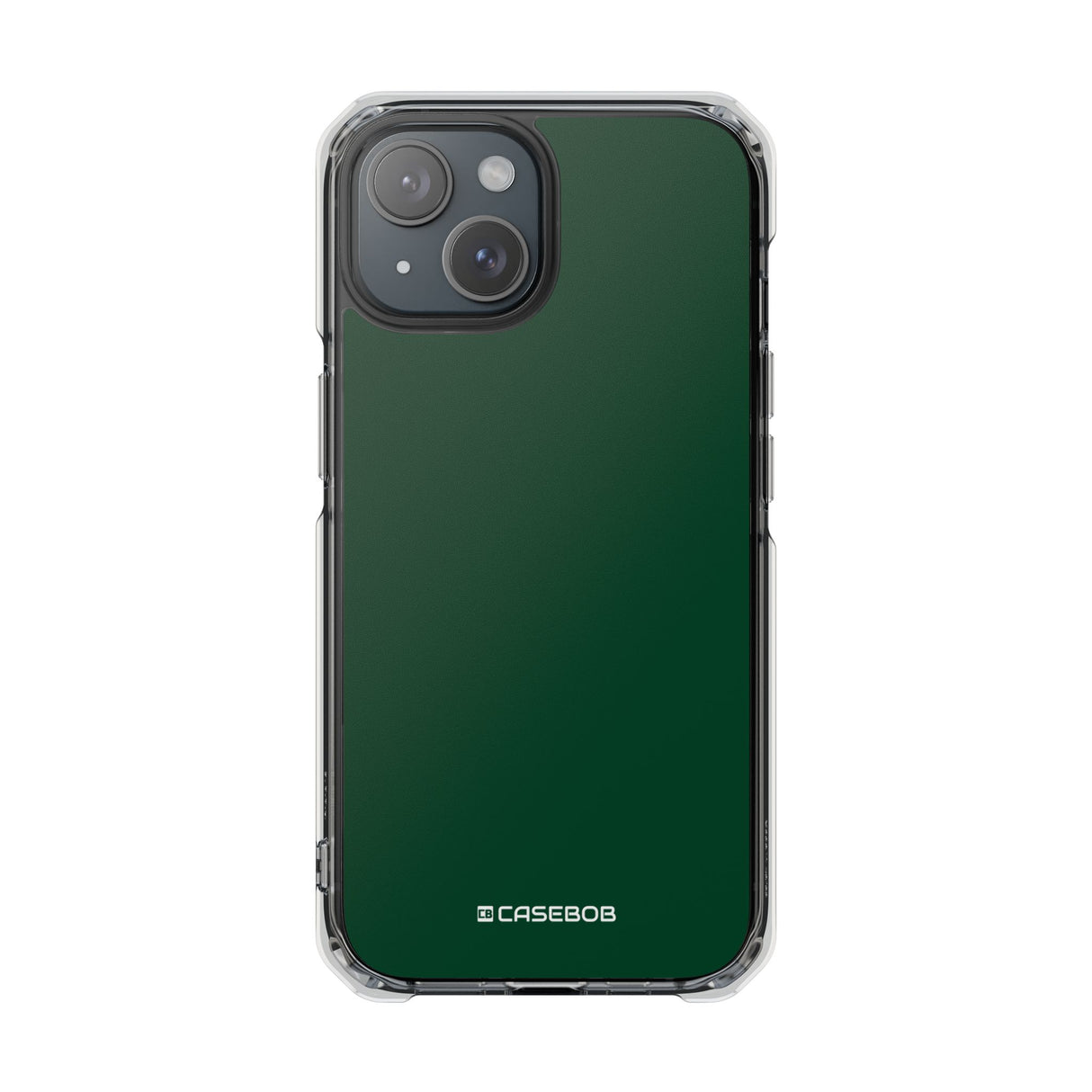 British Racing Green | Handyhülle für iPhone (Clear Impact Case – magnetisch) 