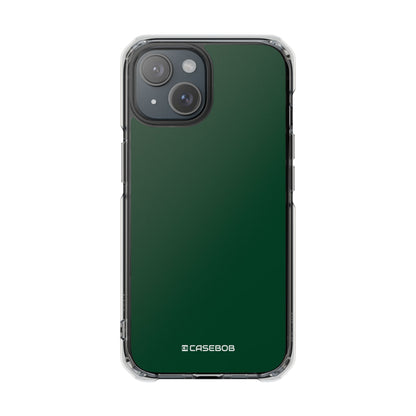 British Racing Green - Clear Impact Case for iPhone