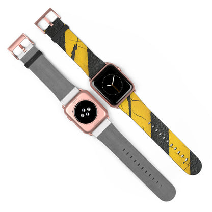 Yellow Stripes Distress - Watch Band
gult striber distress - urrem