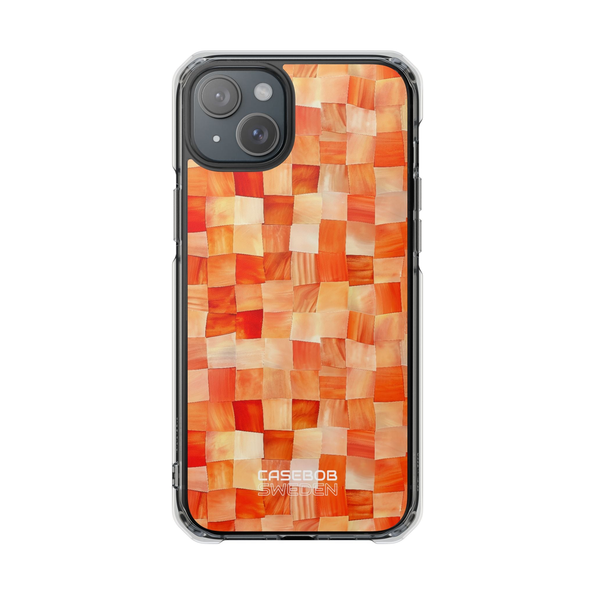 Vibrant Mosaic Tapestry iPhone 15 - Impact Clear+