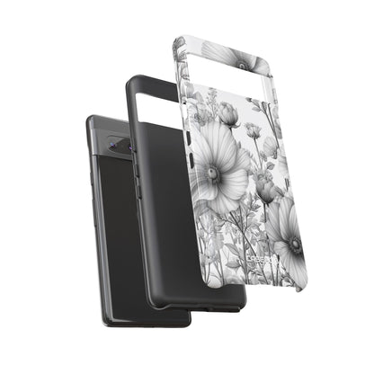 Vintage Floral Etching Google Pixel 7 - Tough