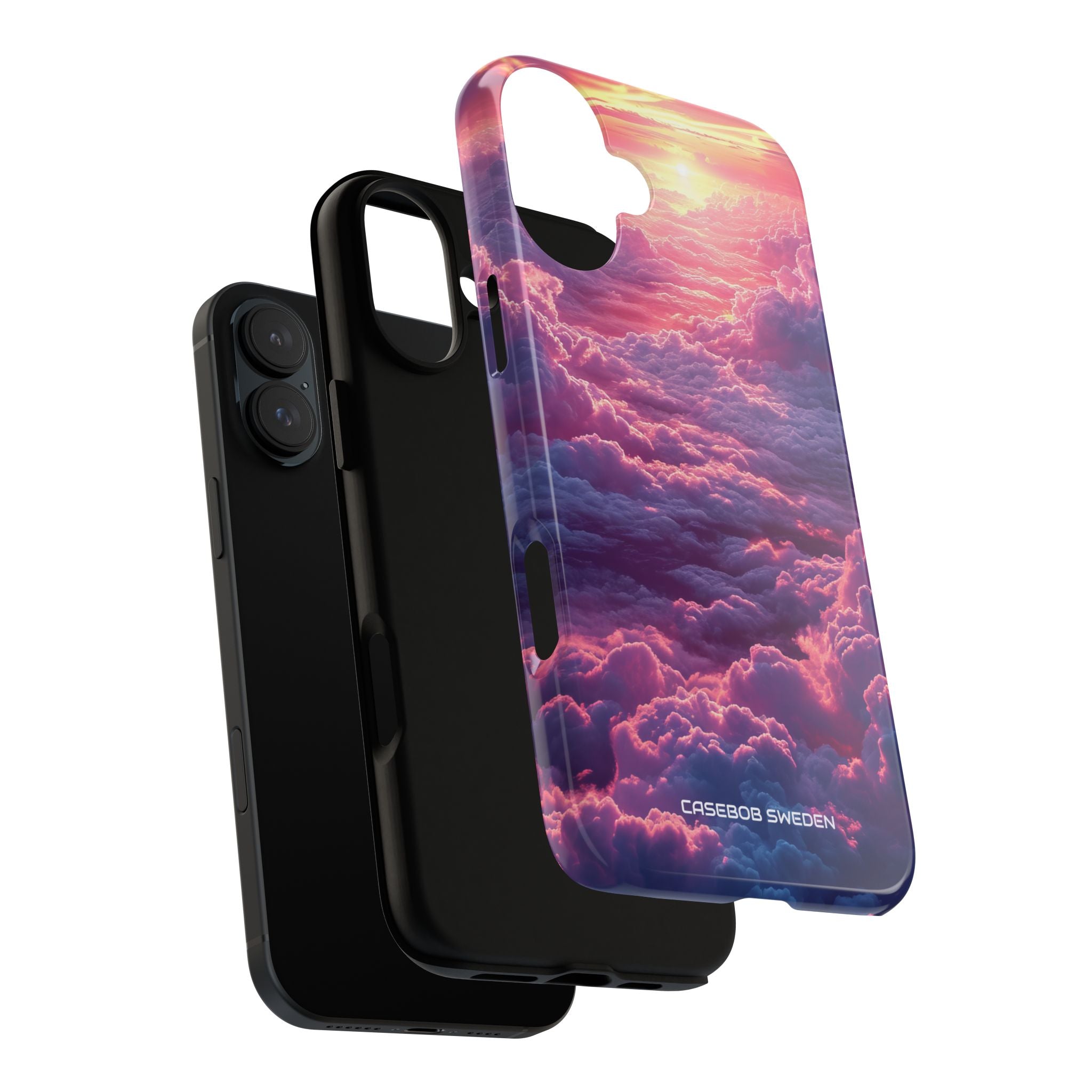 Pink Purple Clouds - Tough iPhone 16 Phone Case