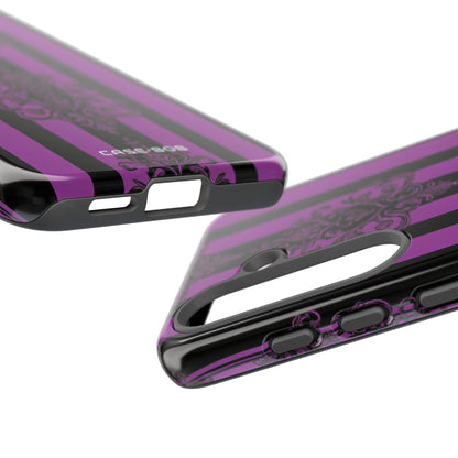 Damask Elegance Purple Samsung S25 Case - Tough