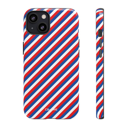 Striped Freedom Wave - iPhone Case