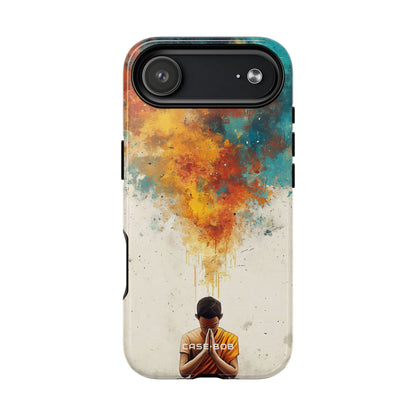 Meditative Glow iPhone 17 Air Case - Tough+