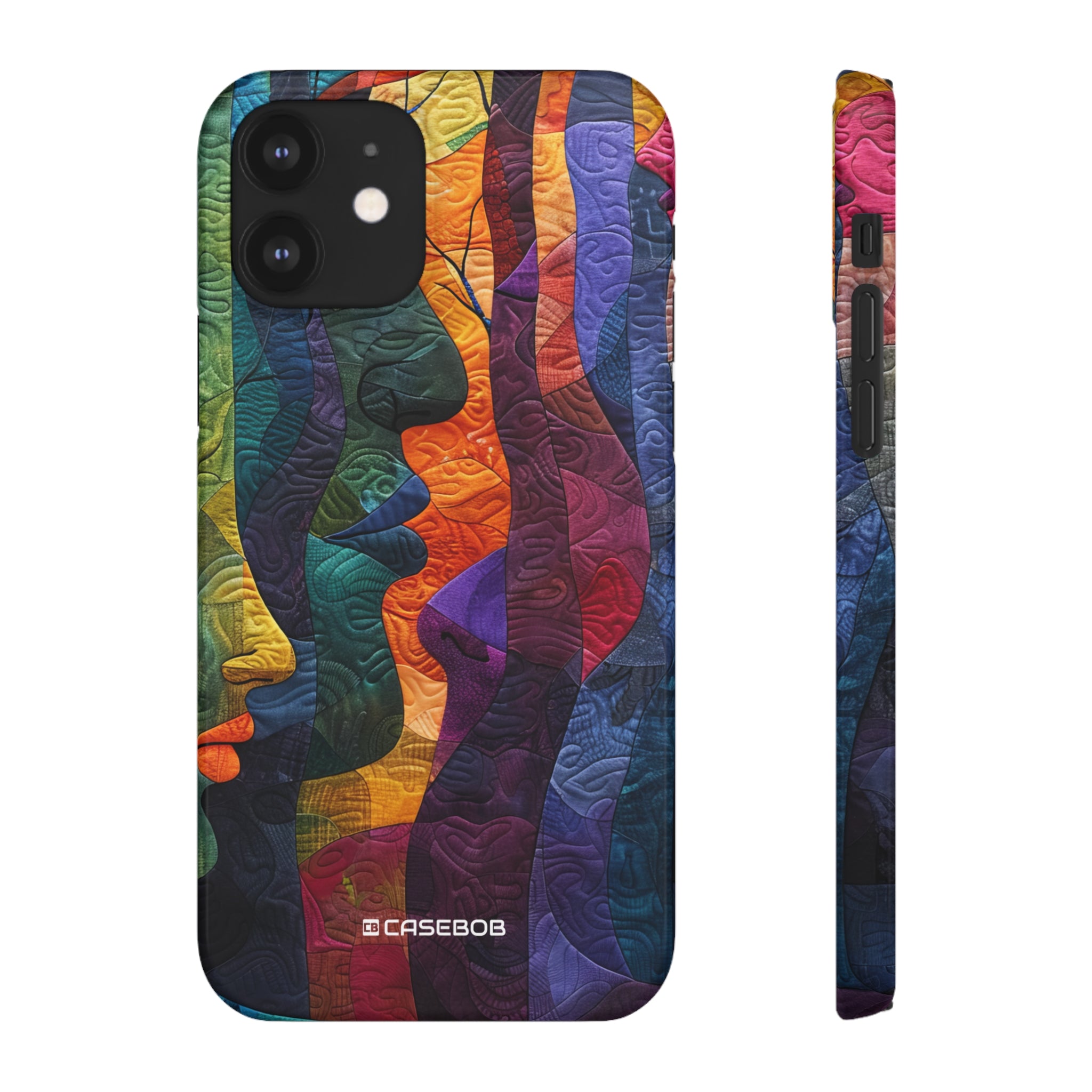 Interwoven Vibrance | Slim Phone Case for iPhone