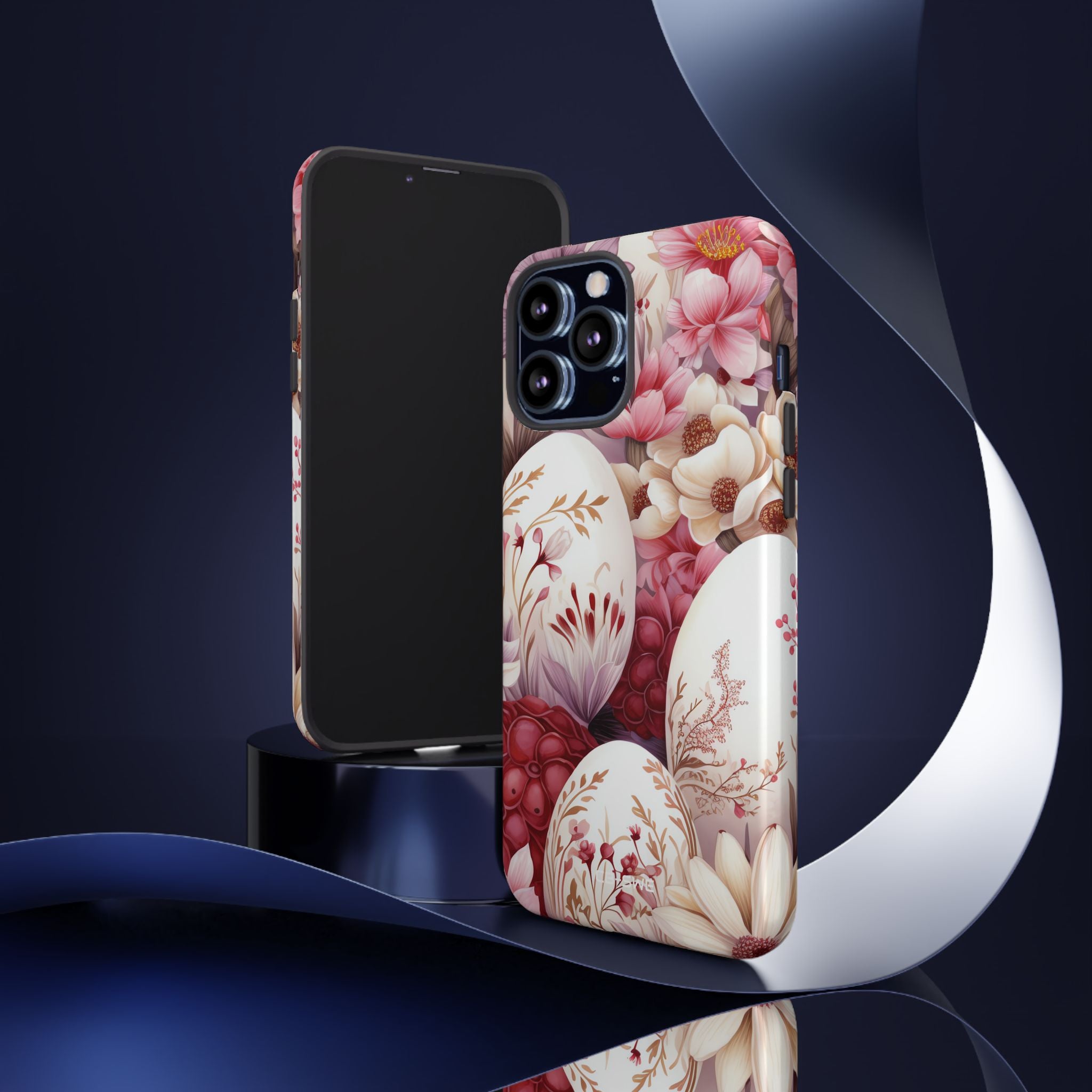 Floral Eggs Bloom - iPhone Case