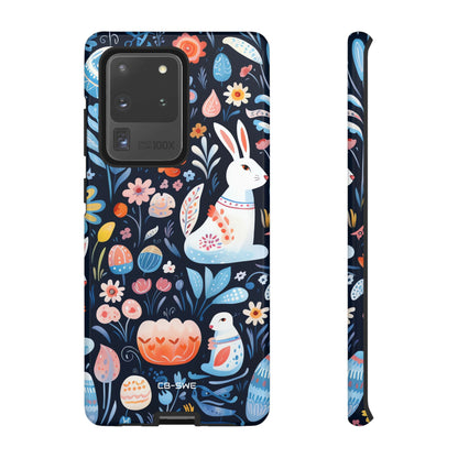Bunnies Play Among Flowers - Samsung Case