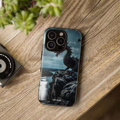 Dragon Soars Moonlight - iPhone Case