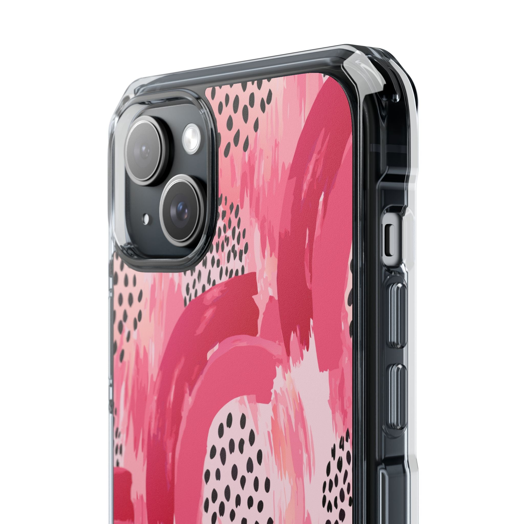 Vibrant Brushwork Dance iPhone Case - Impact