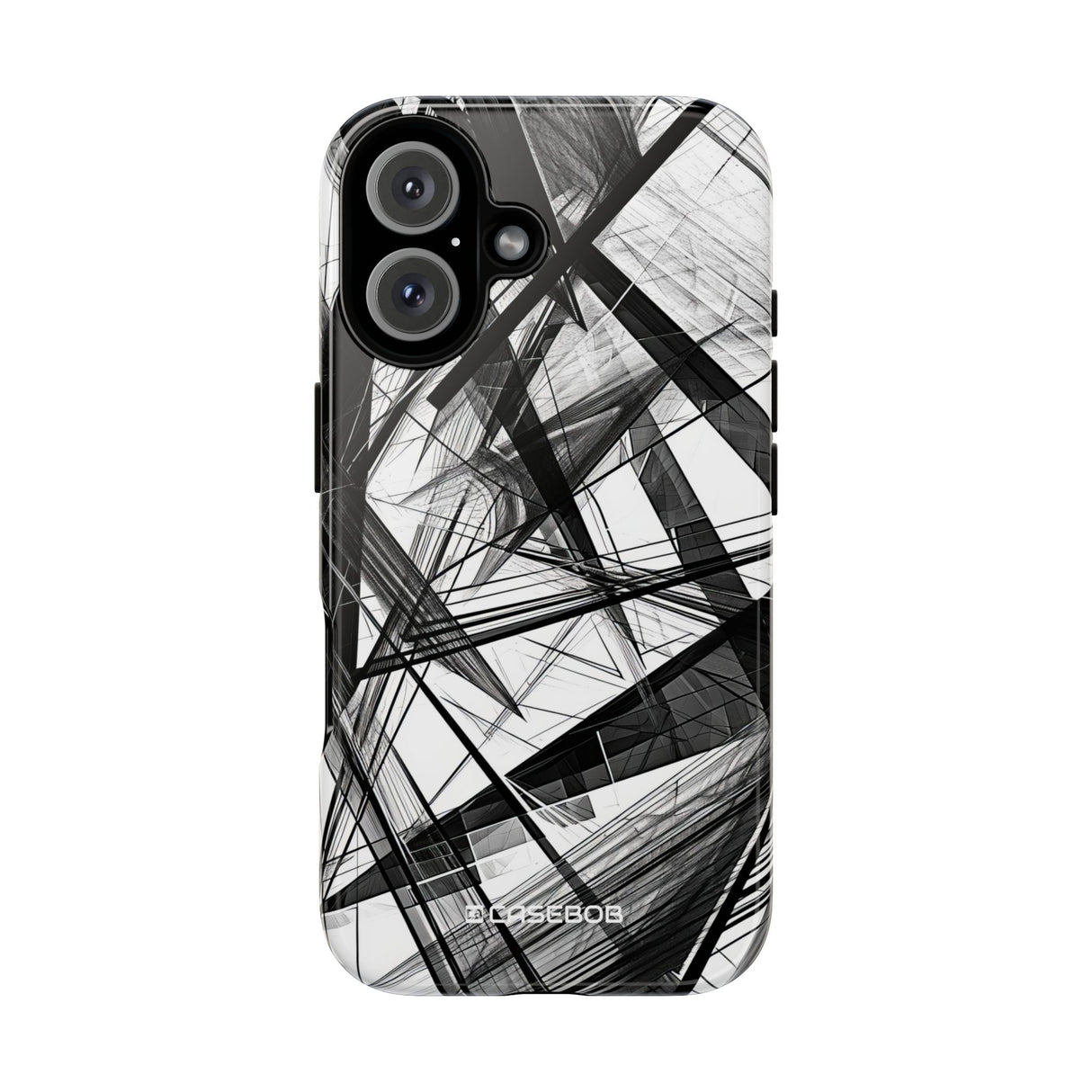 Dynamic Monochrome Chaos - for iPhone 16