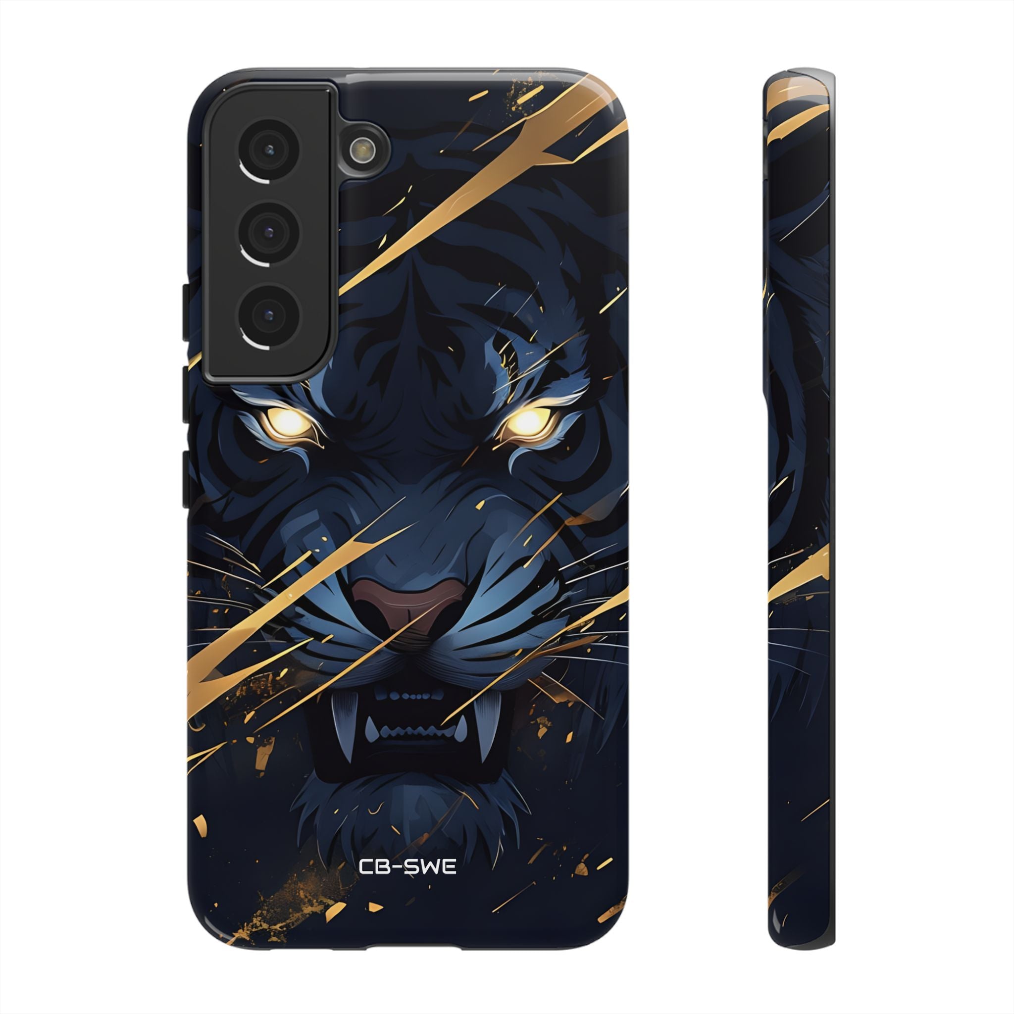 Tiger's Glowing Gaze - Samsung Case
