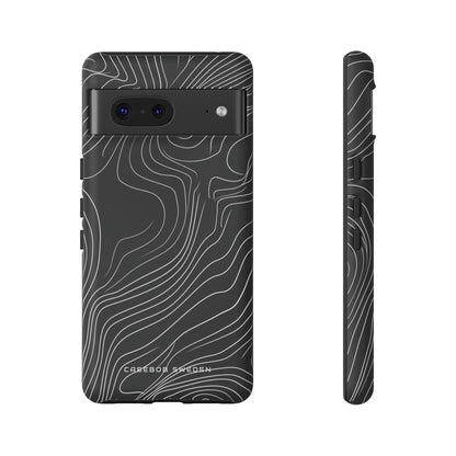 Contour Waveform Flow Google Pixel 7 - Tough Phone Case