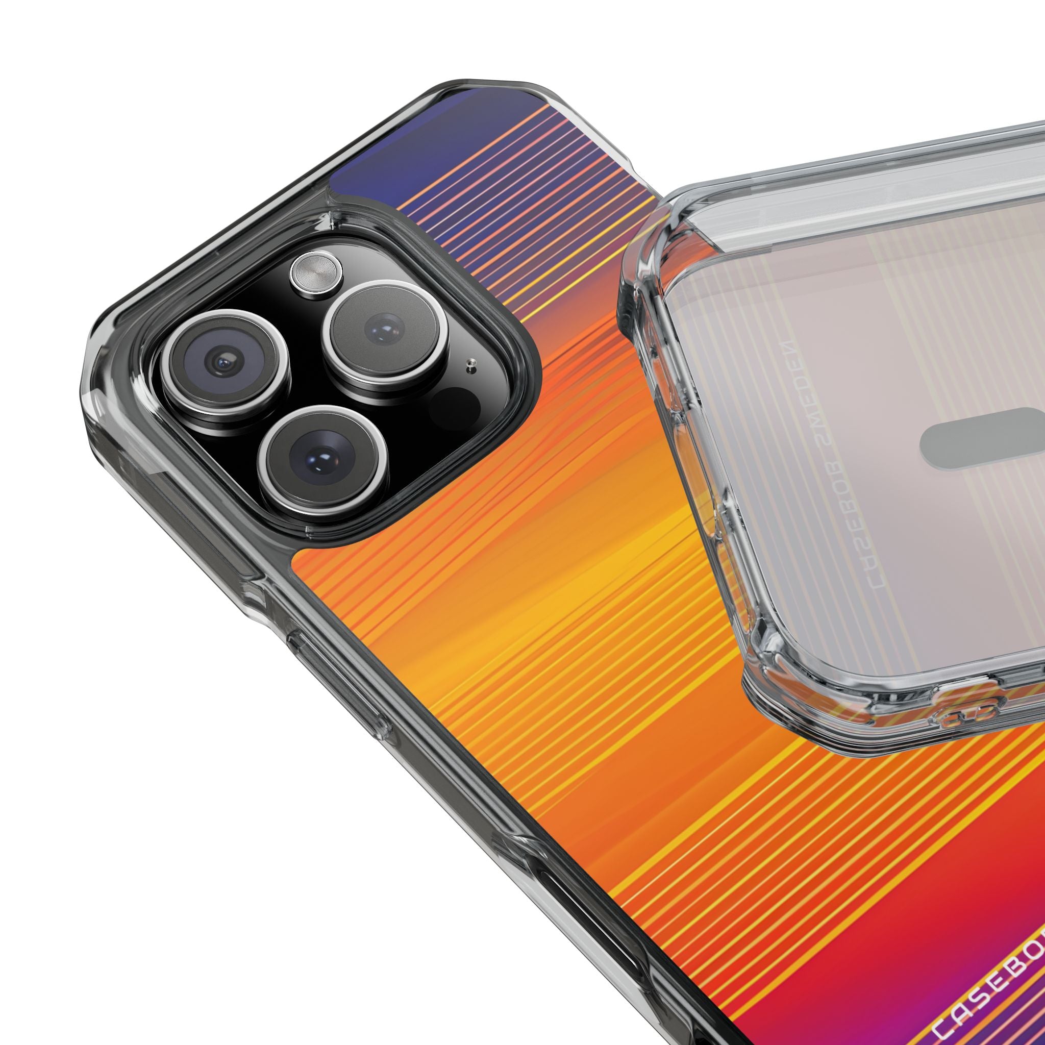 Gradient Sunset Flow iPhone 16 - Clear Impact Phone Case