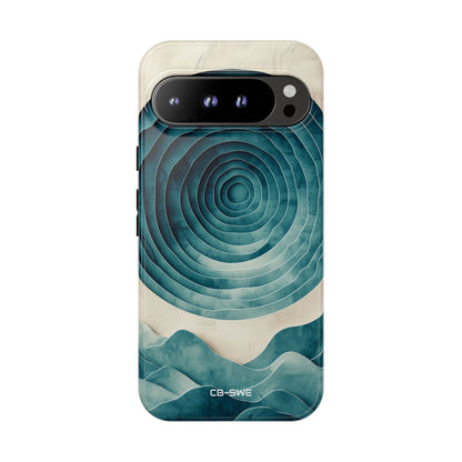 Waves Embrace Circles - Google Pixel Case