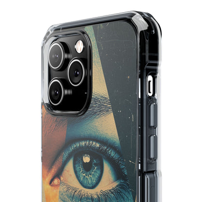 Eye Meets Mountains iPhone Case - Impact