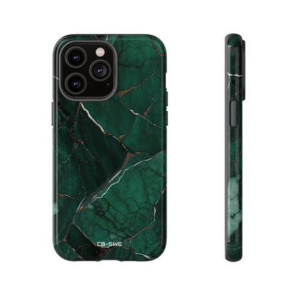 Emerald Veins Flow - iPhone Case