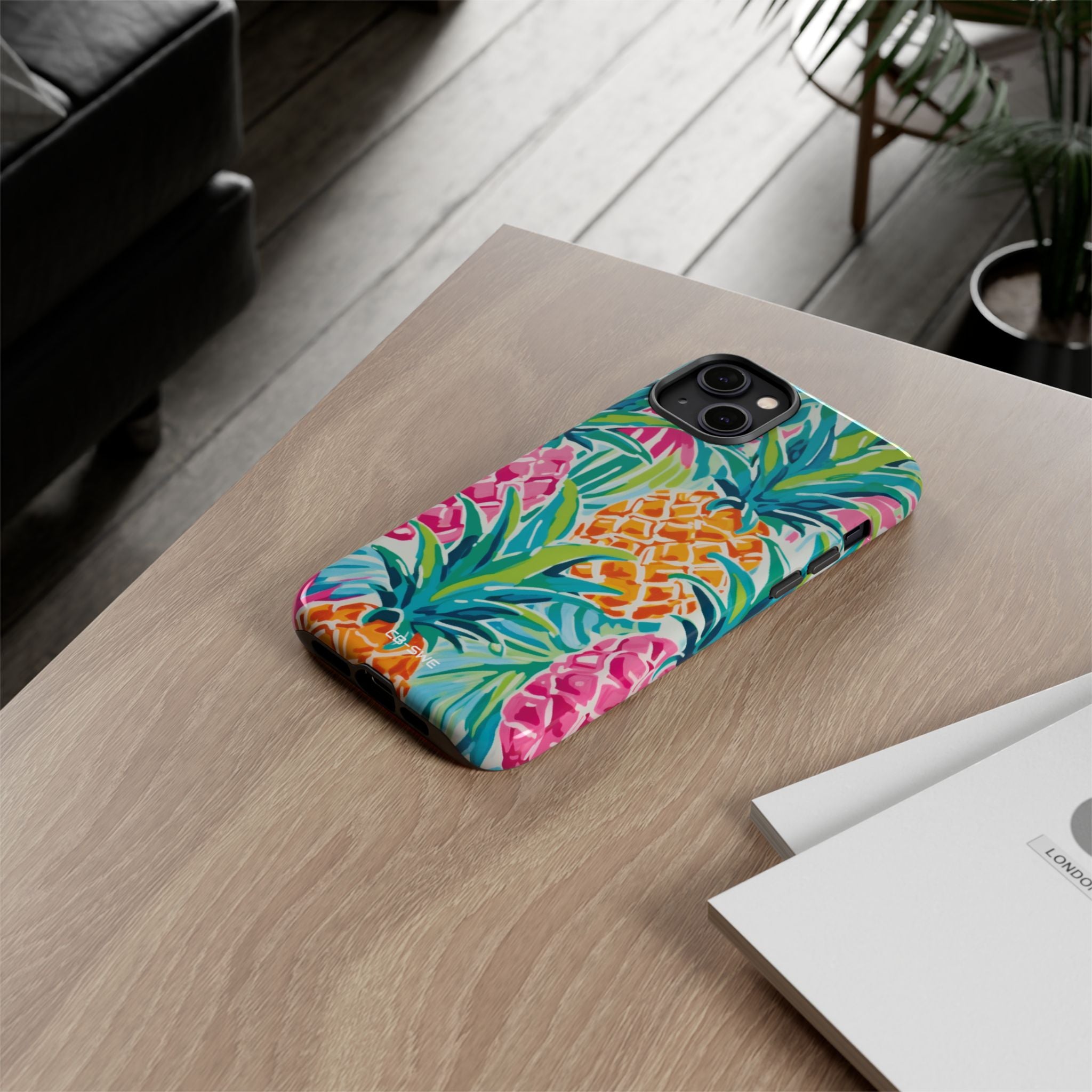 Pineapples Dance Bright - iPhone Case