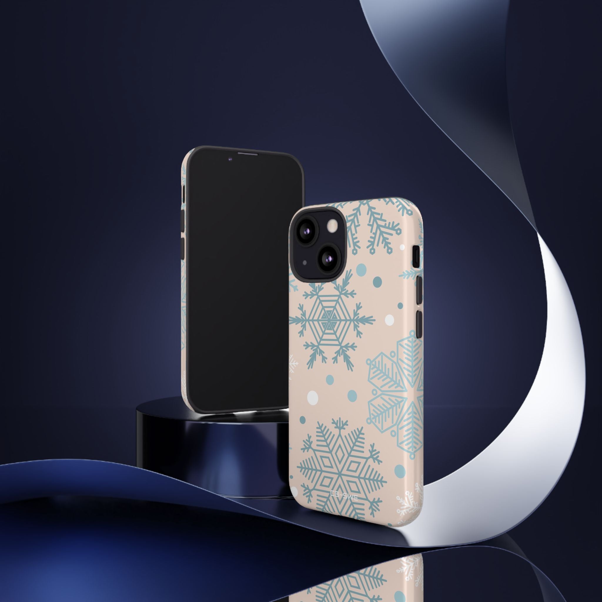Snowflake Pastel Harmony - iPhone Case