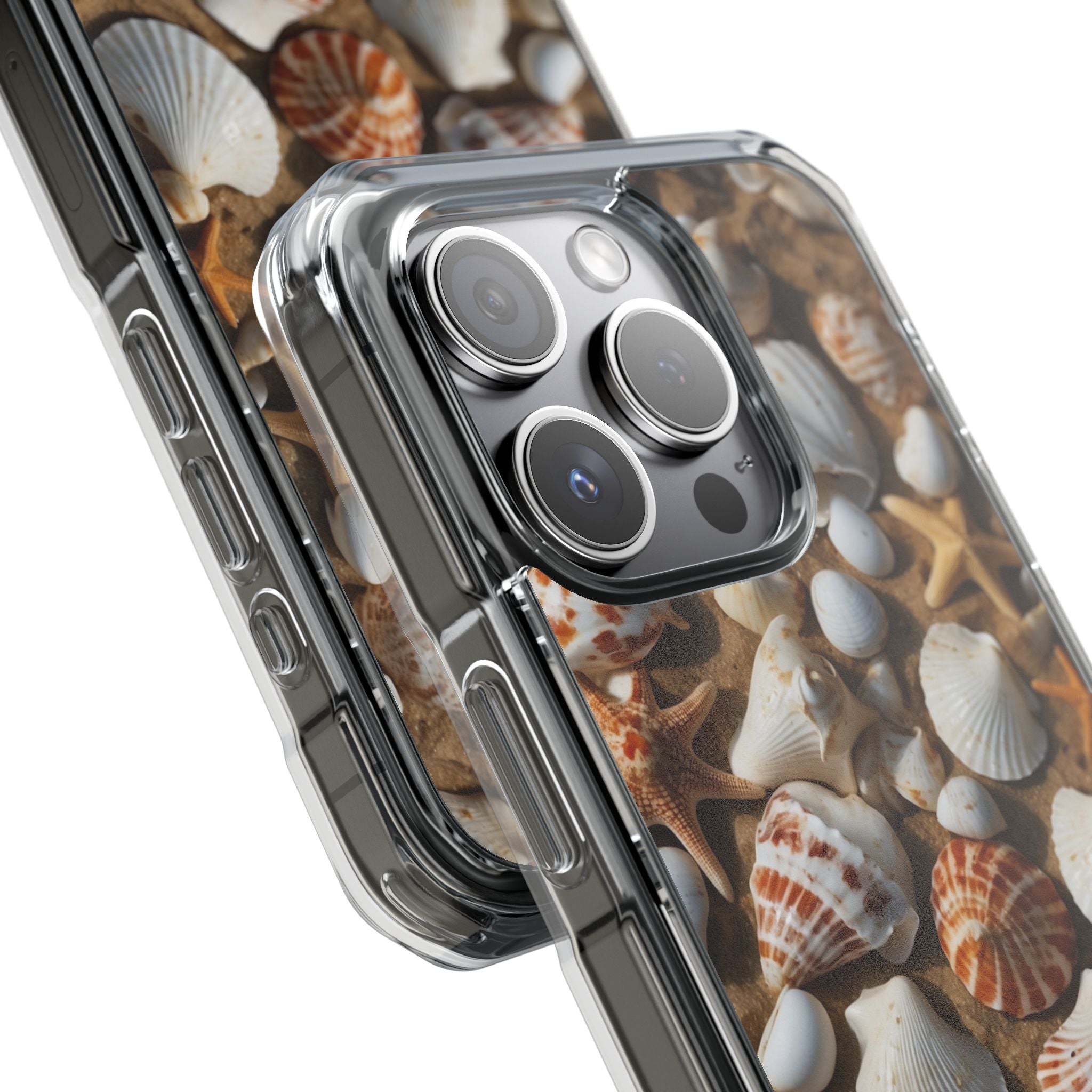 Seashells Embrace Shore iPhone Case - Impact