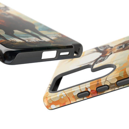 Glowing Stag Samsung S25 Ultra Case - Tough