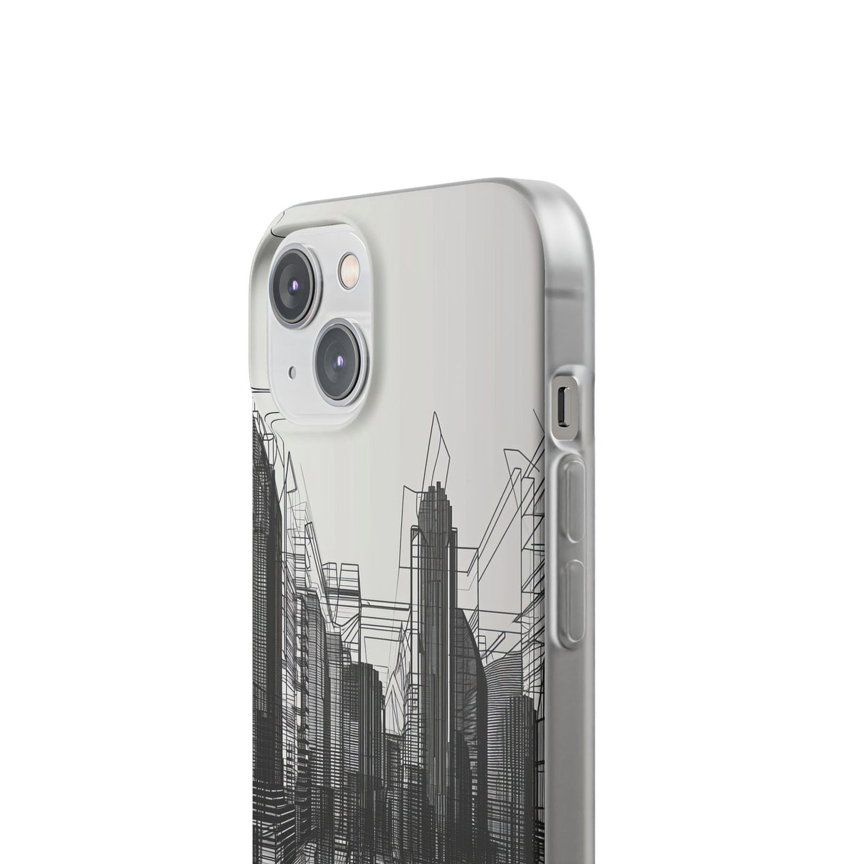 Urban Wireframe | Flexible Phone Case for iPhone