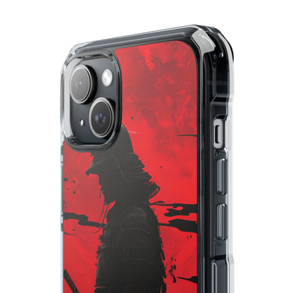 Red Samurai Shadow iPhone Case - Impact