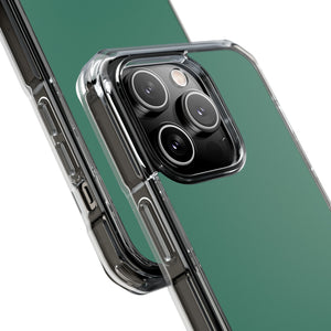 Viridian Green | Phone Case for iPhone (Clear Impact Case - Magnetic)