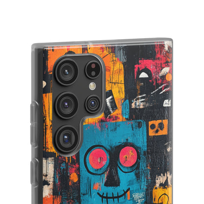 Blue Stitch Smile Samsung S22 Ultra Case - Soft