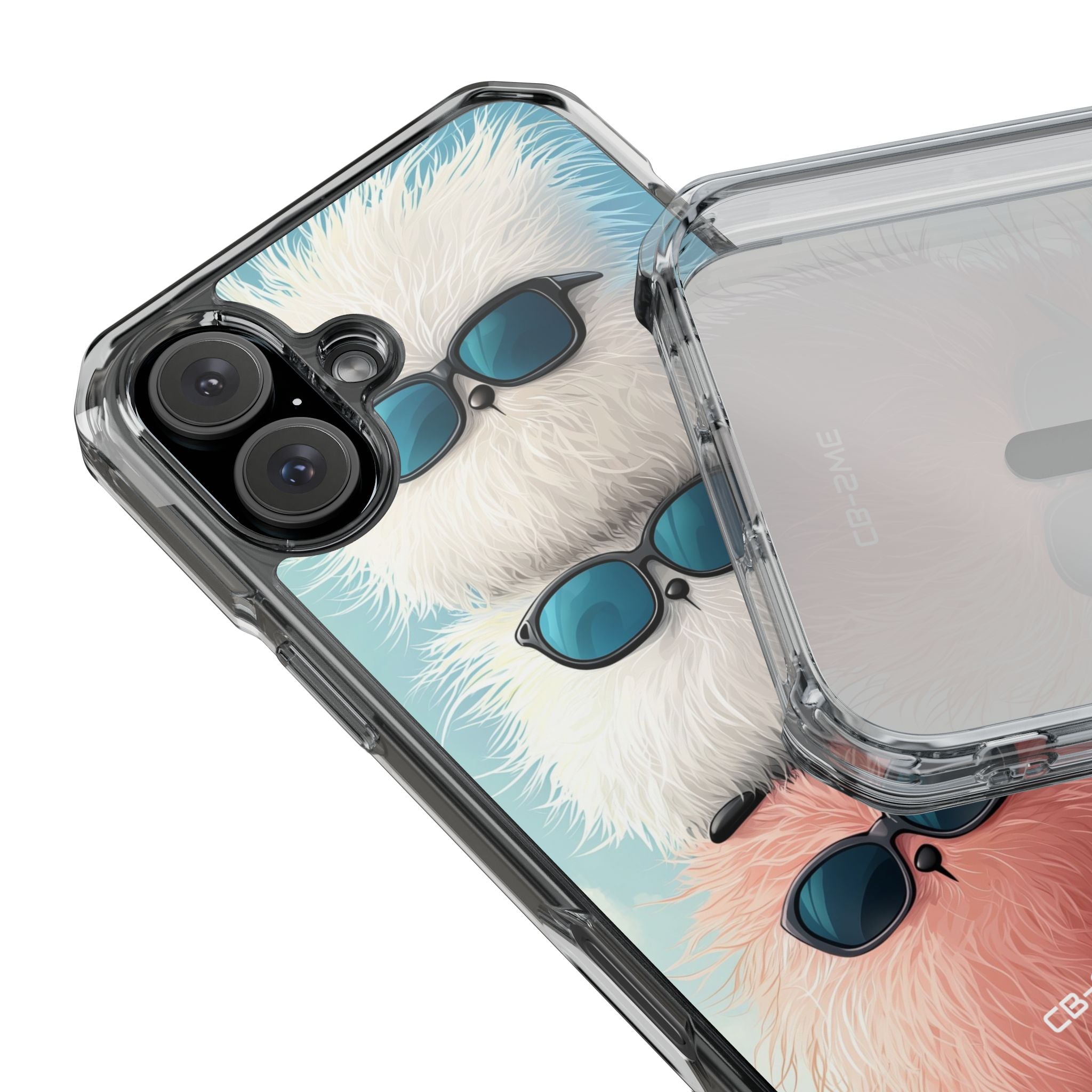 Fluffy Creatures Stack iPhone Case - Impact