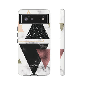 Rose Gold Triangles - Protective Phone Case