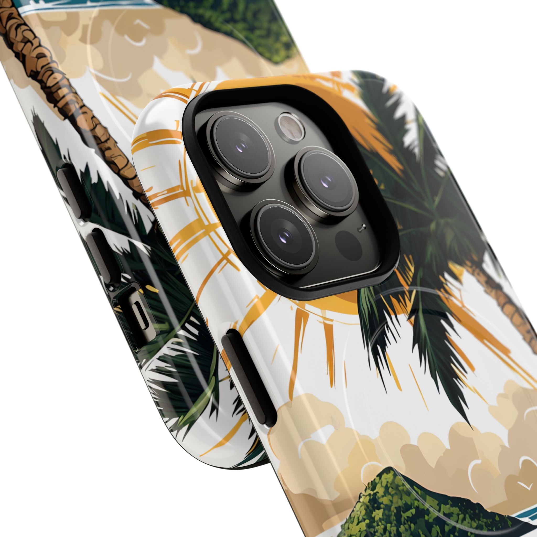 Sunny Palm Breeze iPhone 14 Pro Case - Tough+