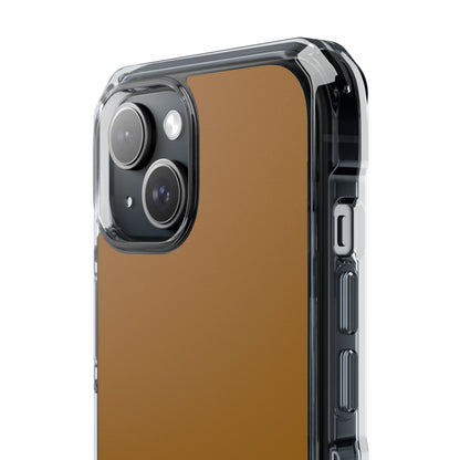 Golden Brown - Clear Impact Case for iPhone