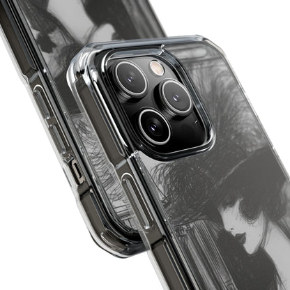 Vintage Feather Elegance iPhone 14 - Impact Clear+