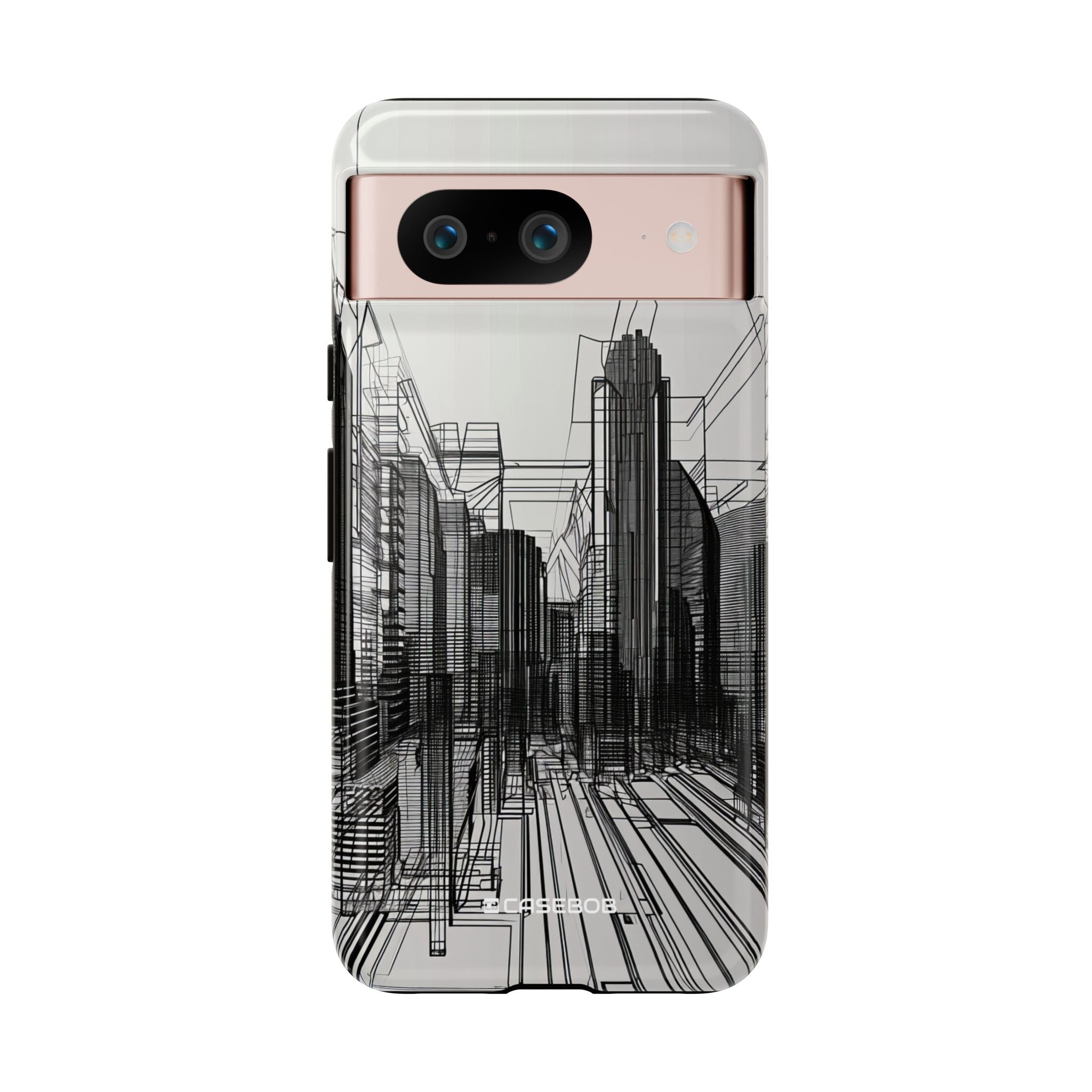 Urban Wireframe - Phone Case for Google Pixel