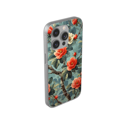 Vintage Floral Romance iPhone 14 - Flexi Phone Case