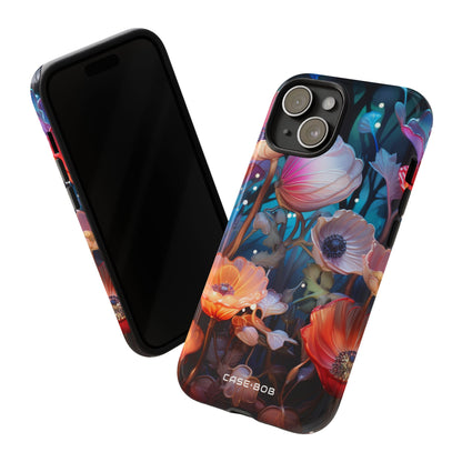 Translucent Bloom iPhone 15 Case - Tough