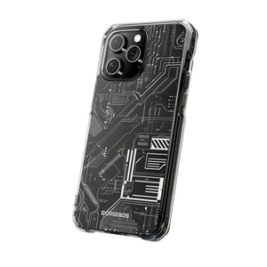 Circuit Overdrive - Phone Case for iPhone (Clear Impact - Magnetic)