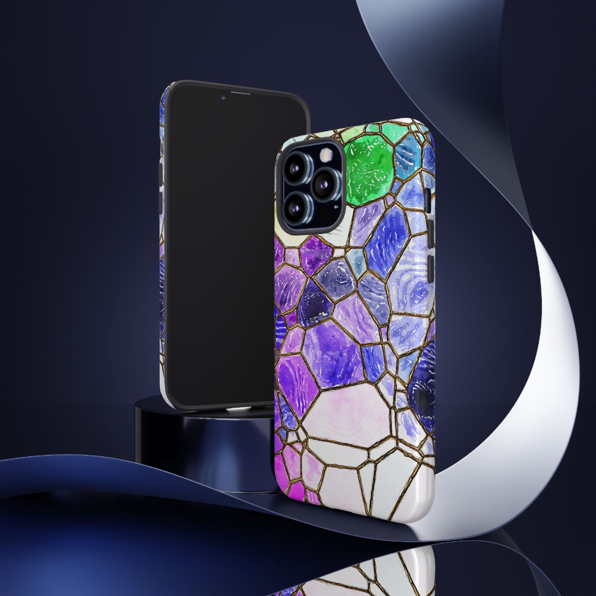 Colorful Glass Mosaic - iPhone Case