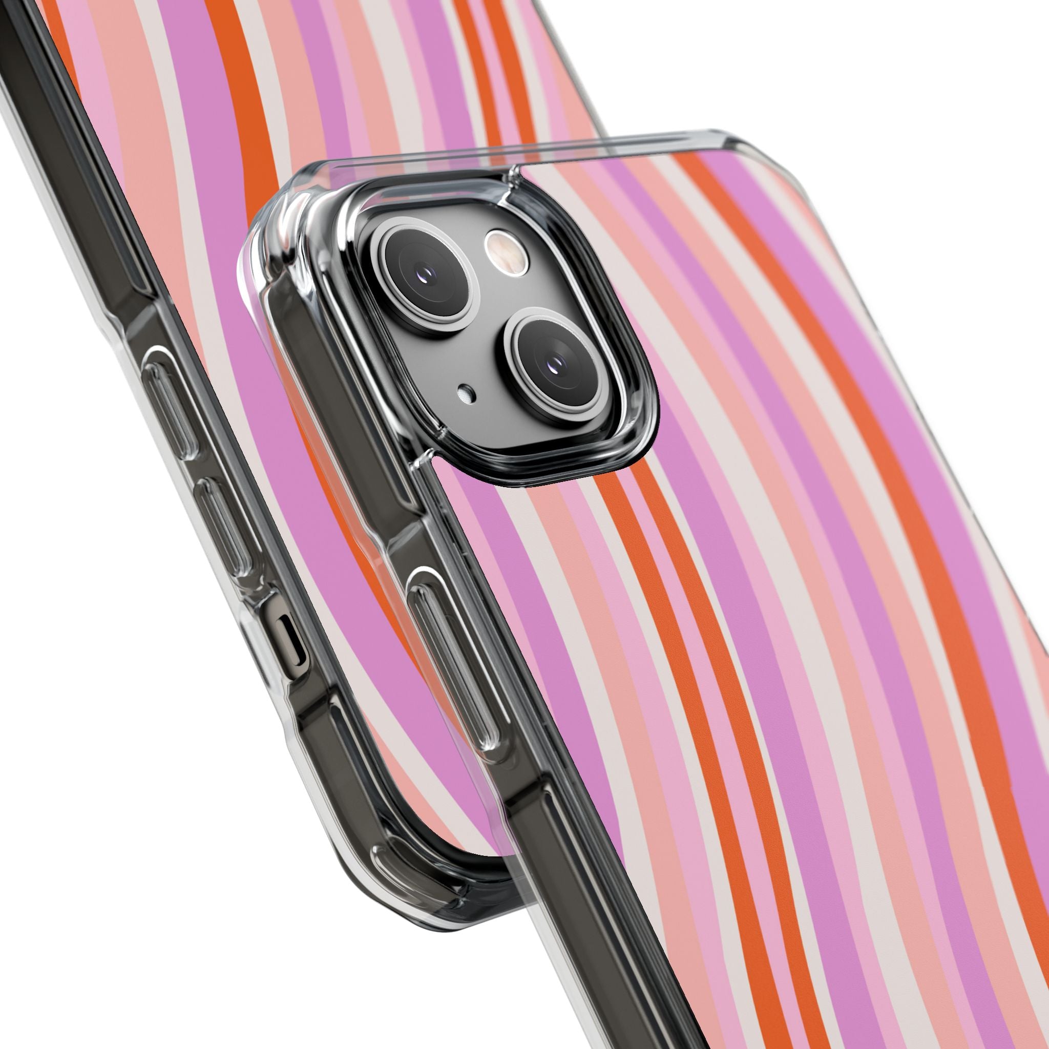 Vibrant Wave Symphony iPhone Case - Impact