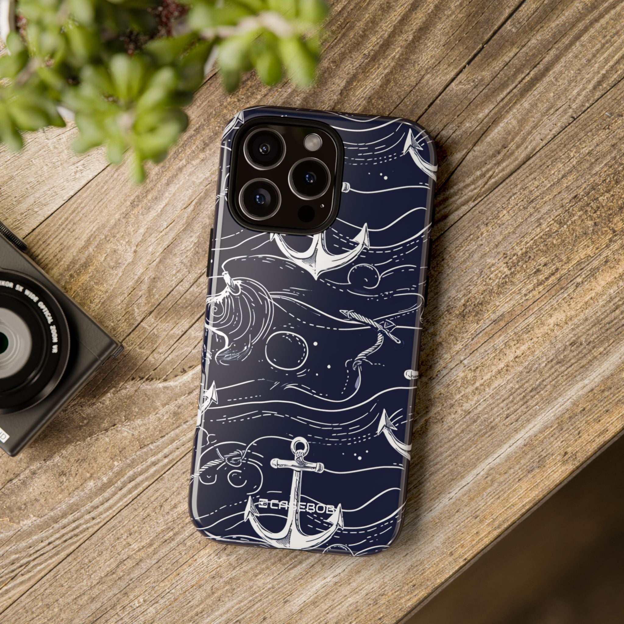 Nautical Adventure: Vintage Line Art - for iPhone 16